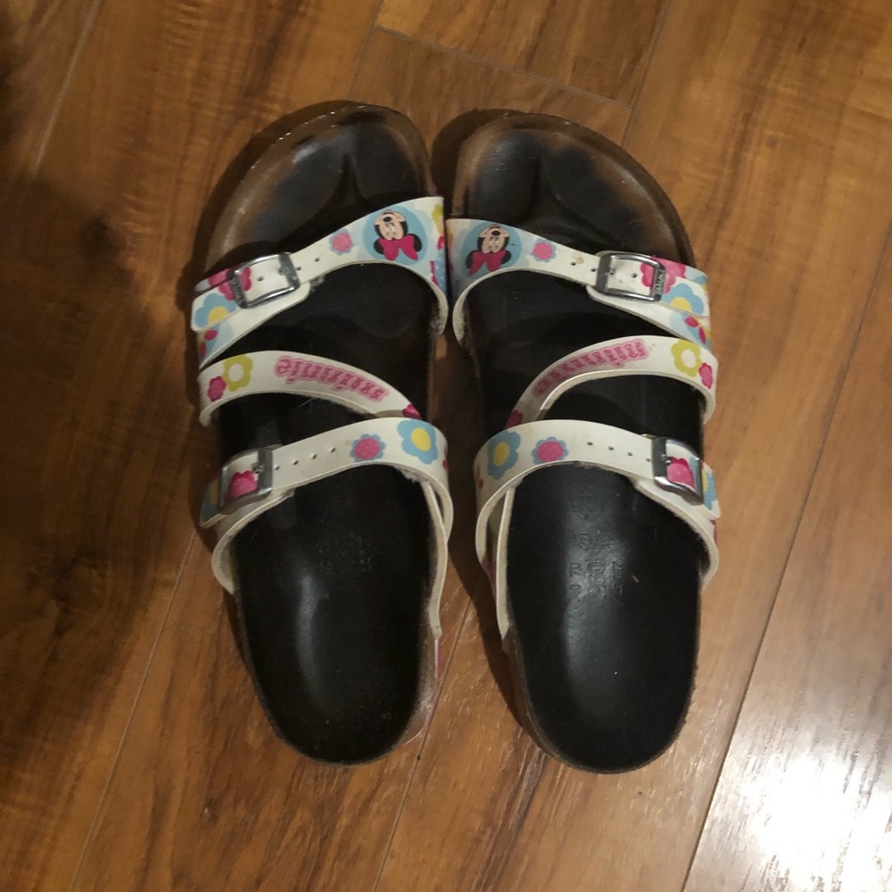 Papillo Birkenstock size 9. Disney Minnie Mouse